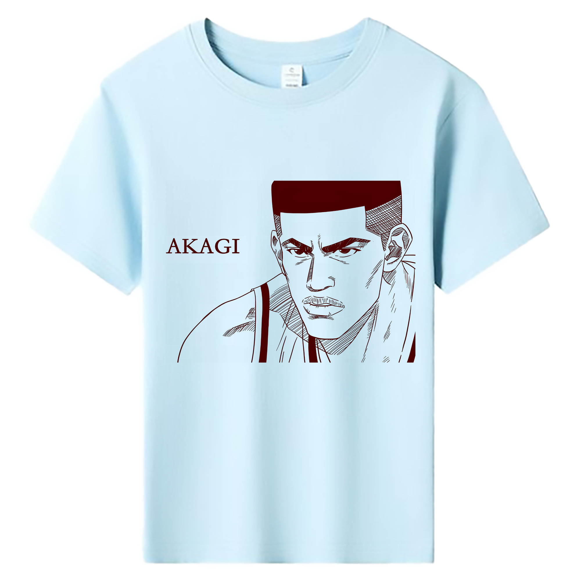 （画像用） SLAM DUNK／スラムダンク 綿100％キッズTシャツ（フロントプリント）